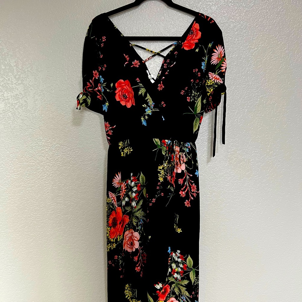 Maurice’s short sleeve long (mid calf) dress Size M